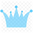 Blue baby crown  Icon