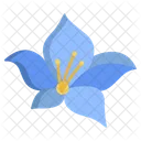 Blue Bell Flower Flowers Icon