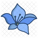 Blue Bell Flower Flowers Icon