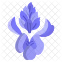 Blue Bonnet Flower Flowers Icon