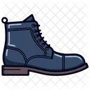 Blue Cap Toe Derby Shoes  Icon