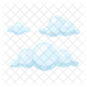 Blue clouds  Icon