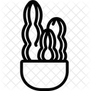 Blue columnar cactus  Icon