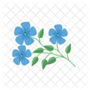 Blue Cornflower  Icon