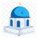 Blue Domed Church  Icon