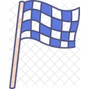 Blue Flag  Icon