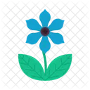 Blue flower  Icon