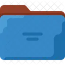 Blue Office Folder Icon