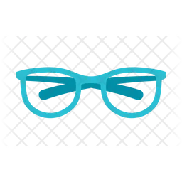 Blue glasses  Icon