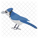 Blue Jay Mockingbird Feather Creature Icon