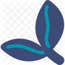 Blue Leaf  Icon