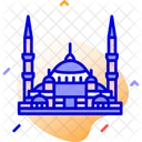 Blue Mosque Istanbul Turkey Icon