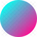 Circle Round Geometric Icon