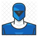 Blue power ranger Icon