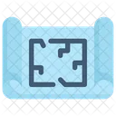 Blue print sceme  Icon