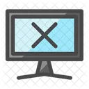 Blue Screen Screen Monitor Icon