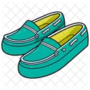 Blue Slip-On Espadrille sandals Shoes  Icon