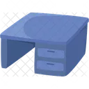 Blue Table  Icon