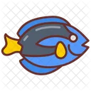 Blue Tang Dory Fish Icon