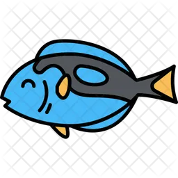 Blue-tang-fish  Icon