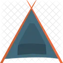 Blue tent  Icon
