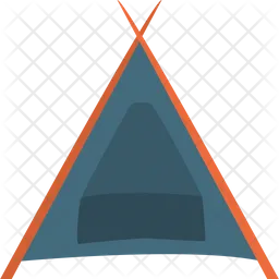 Blue tent  Icon