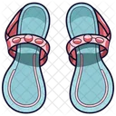Footwear Icon Flat Style Icon