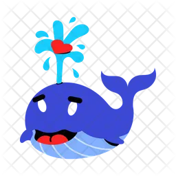 Blue Whale  Icon