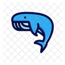 Blue Whale Whale Marine Animal Icon