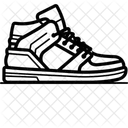 Footwear Icon Line Style Symbol