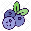 Blueberry Berry Fruit Icon