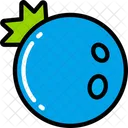 Blueberry Food Eating Icon