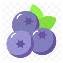 Blueberry Fruit Food Icon