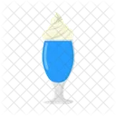 Blueberry milkshake  Icon