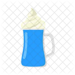 Blueberry milkshake  Icon