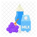 Milk Sweet Milkshake Icon