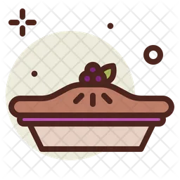 Blueberry Pie  Icon