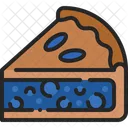 Blueberry pie  Icon