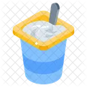 Blueberry yogurt  Icon