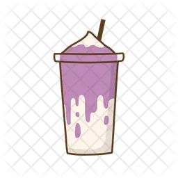 Blueberry Yogurt Smoothie  Icon