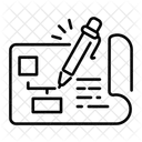 設計図、計画、プロトタイプ アイコン