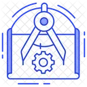 Ux Ui Blueprint Icon