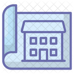 Blueprint Icon Of Colored Outline Style Available In Svg Png Eps Ai Icon Fonts