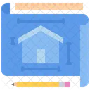 Layout Plan Building Icon