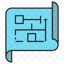 Blueprint Project Drawing Icon