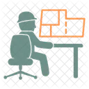Blueprint Civil Engineering Engineer Icon