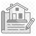 Plan Architecture Construction Icon