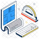 Blueprint Plan Architecture Icon