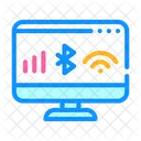 Bluetooth Connection Data Icon