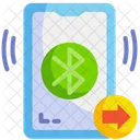 Bluetooth Aplicacion Movil Electronica Icono